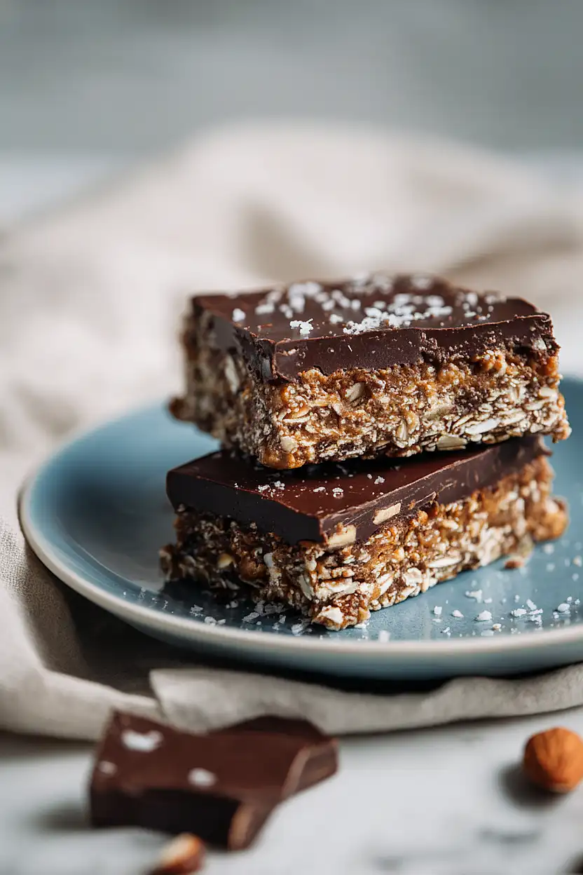 almond butter protein bars