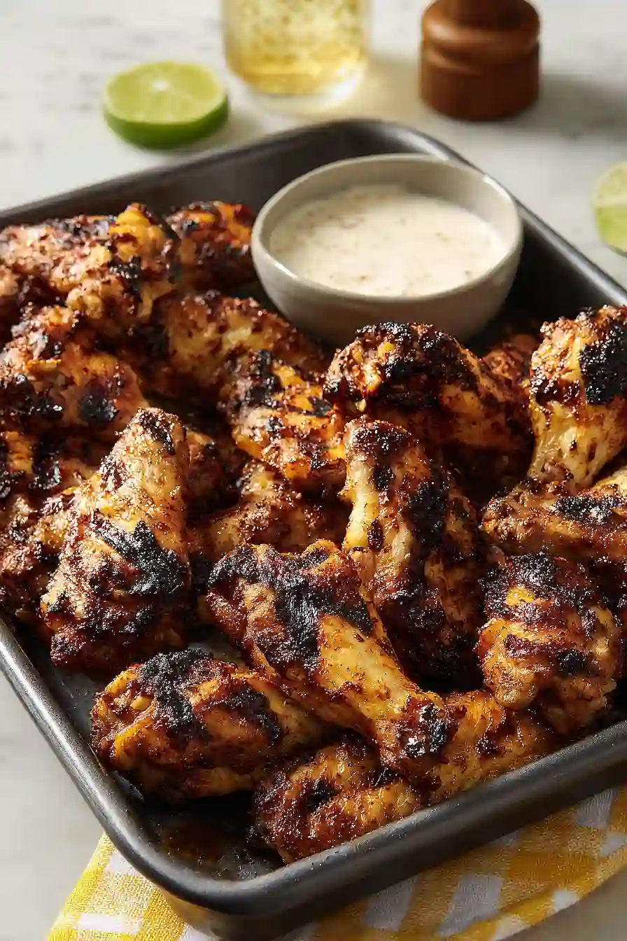 grilled chicken wings