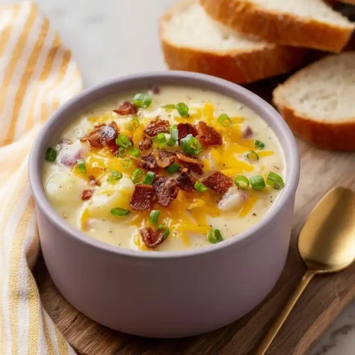 crock pot loaded baked potato soup
