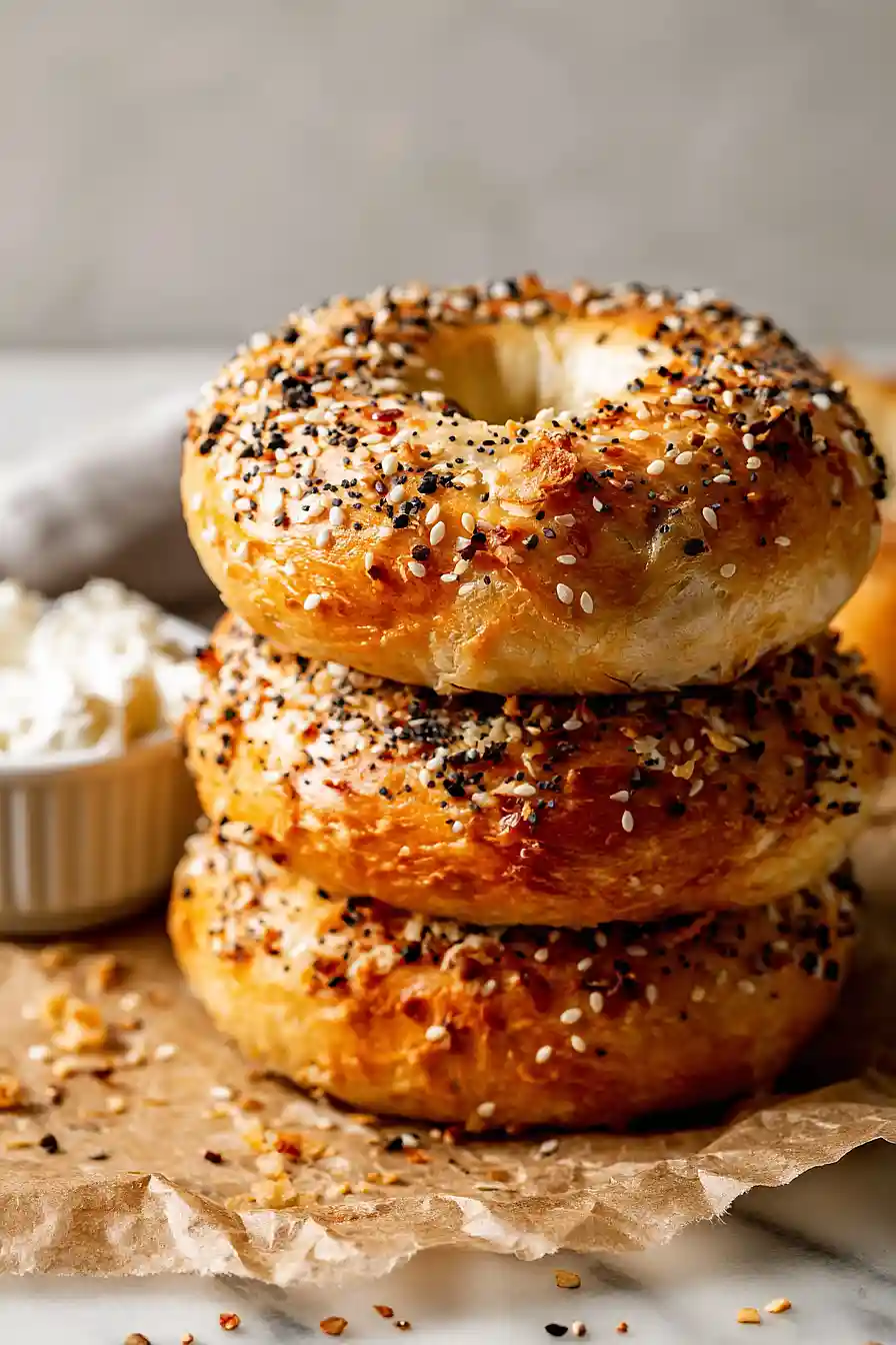 cottage cheese bagels