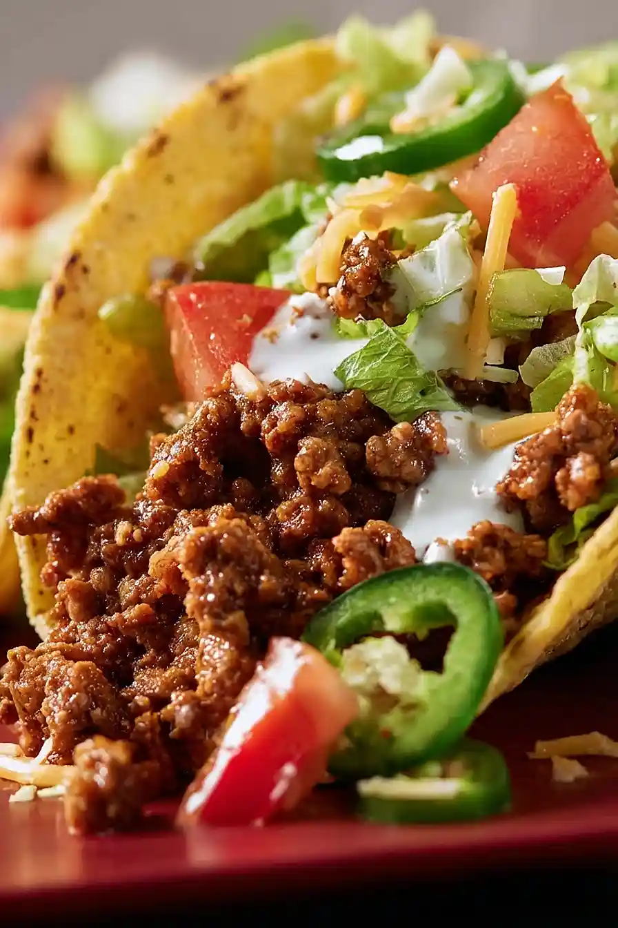 crockpot ground beef tacos