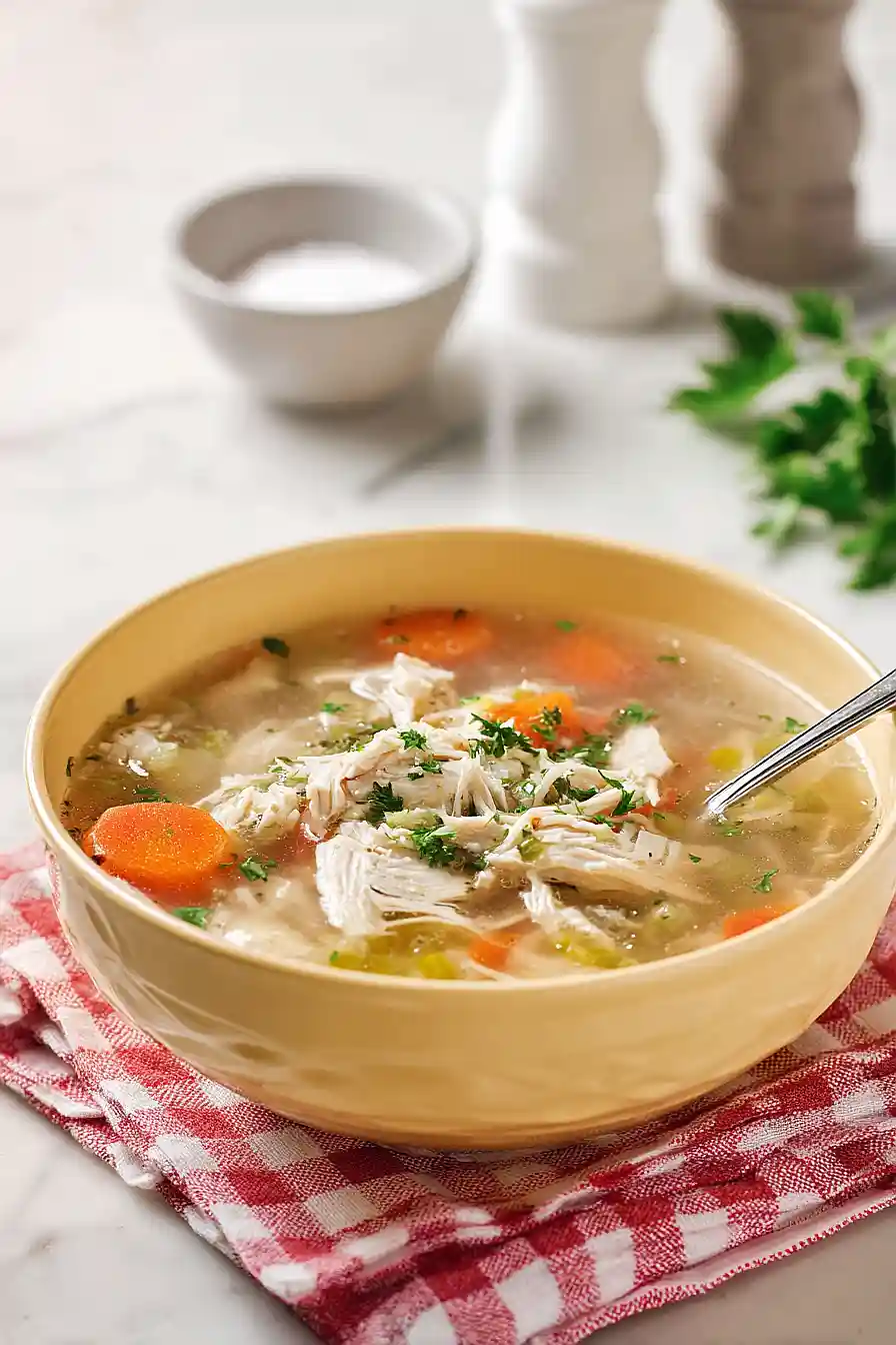 crockpot chicken soup