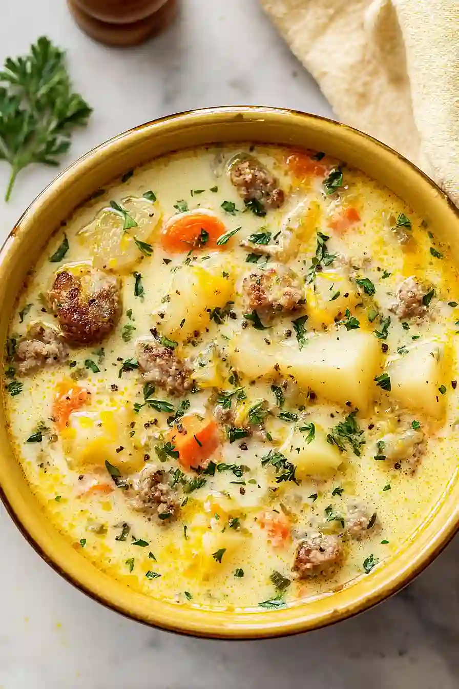 sausage potato soup