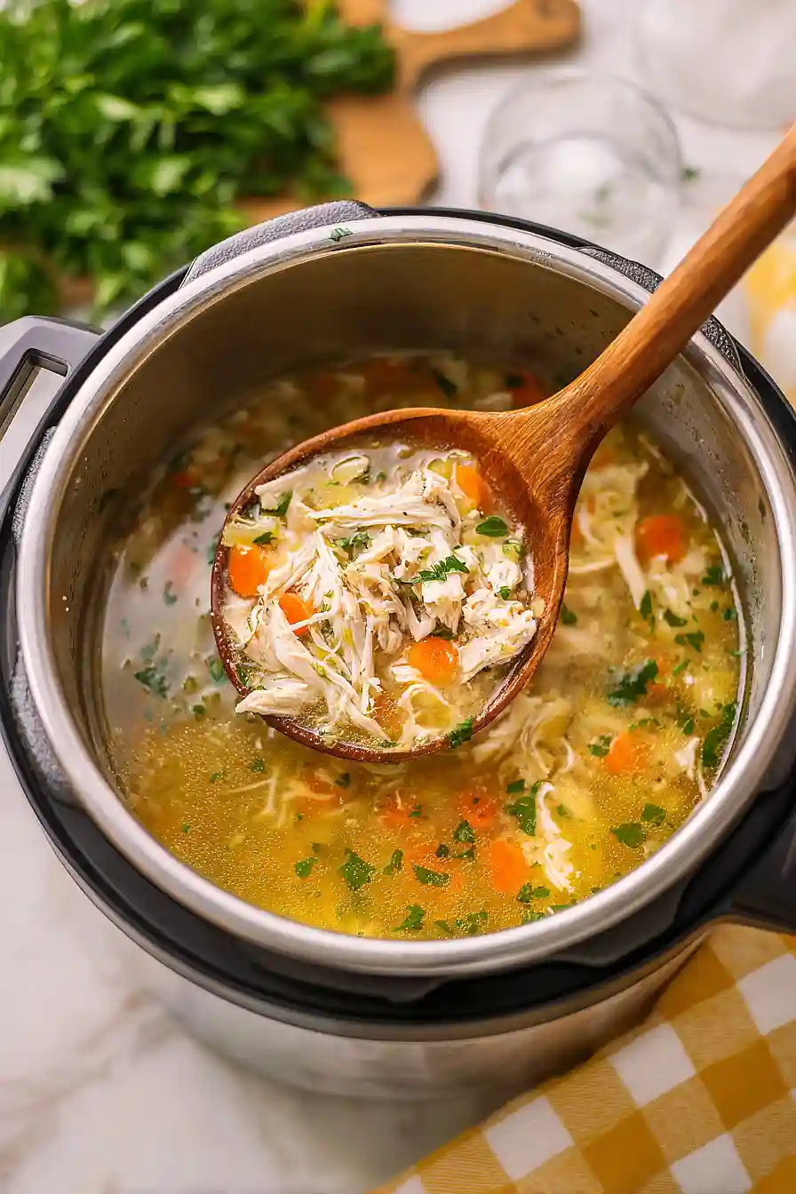 instant pot chicken soup