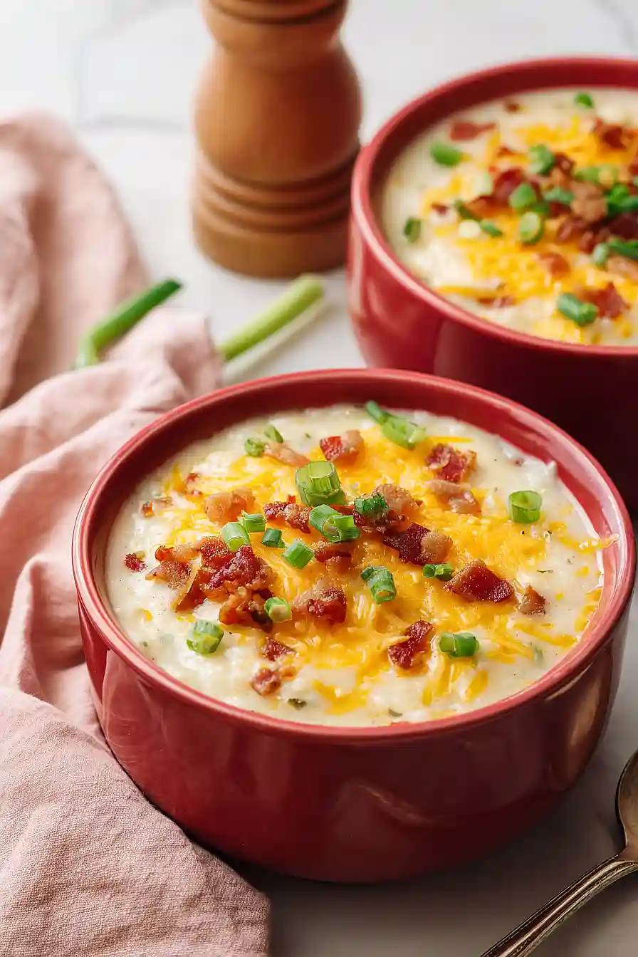 loaded hashbrown potato soup