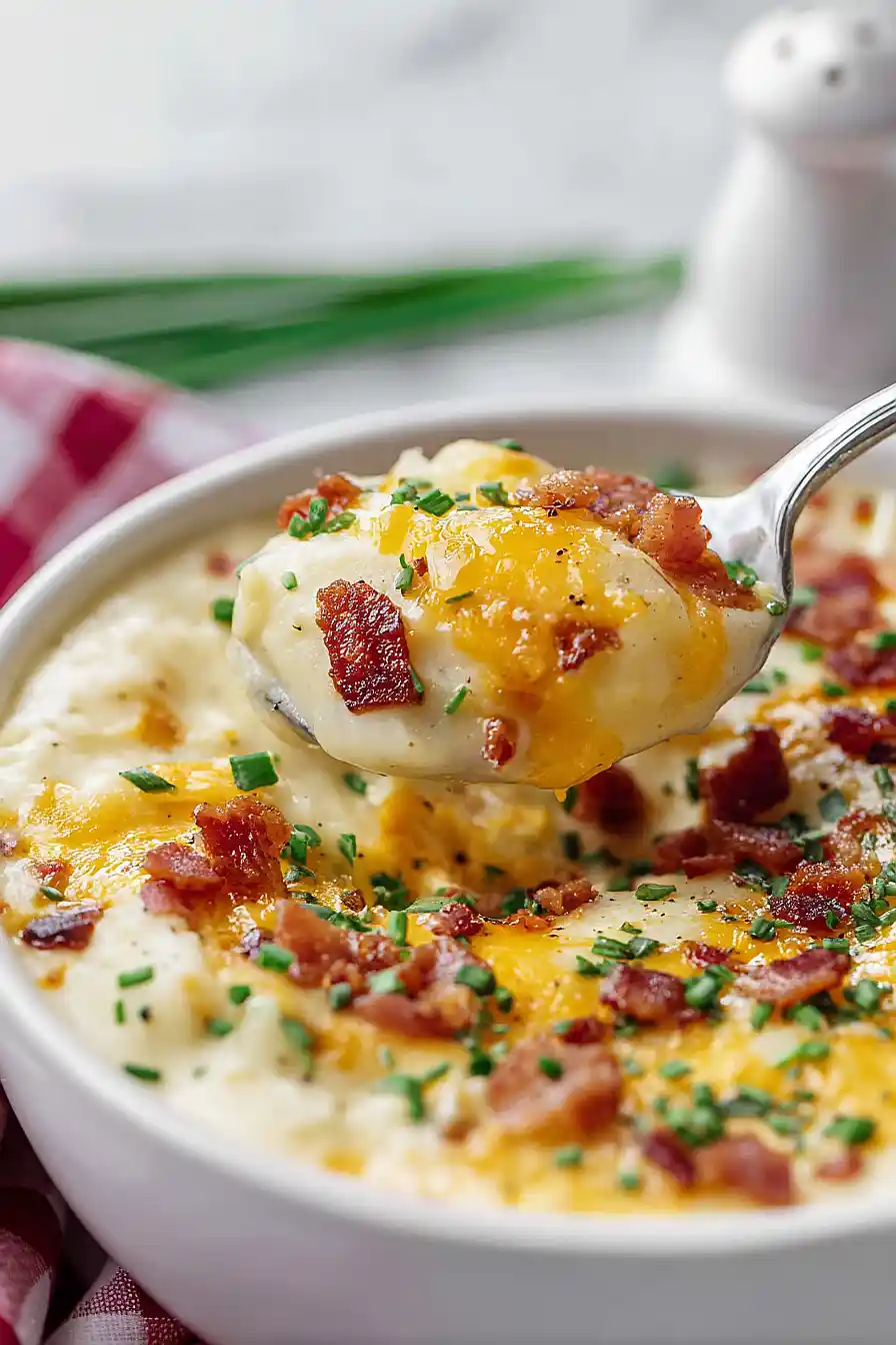 loaded potato soup with frozen potatoes