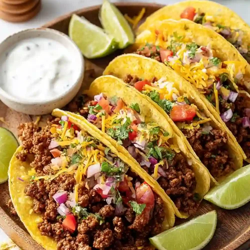 mexican ground beef tacos