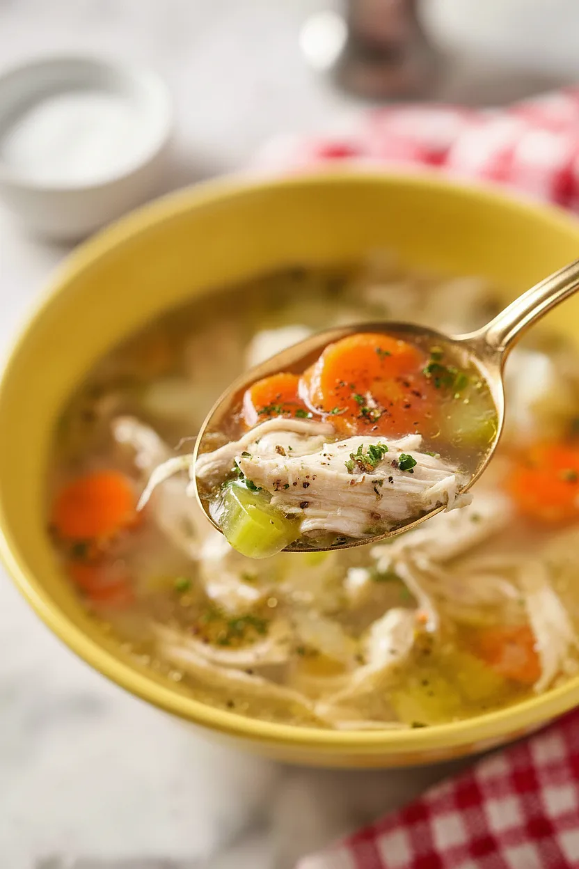 crockpot chicken soup