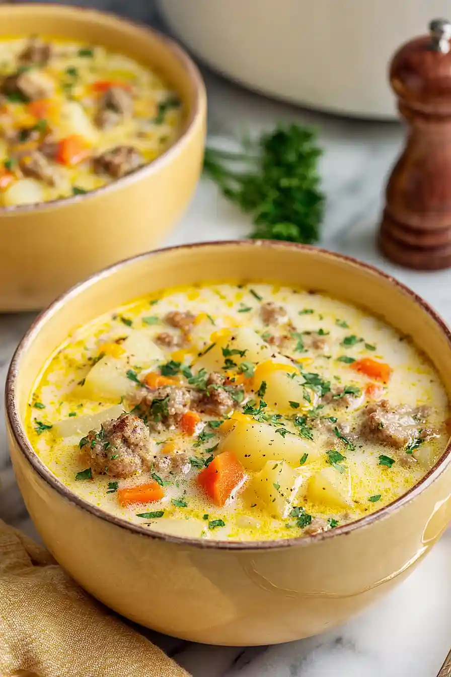 sausage potato soup