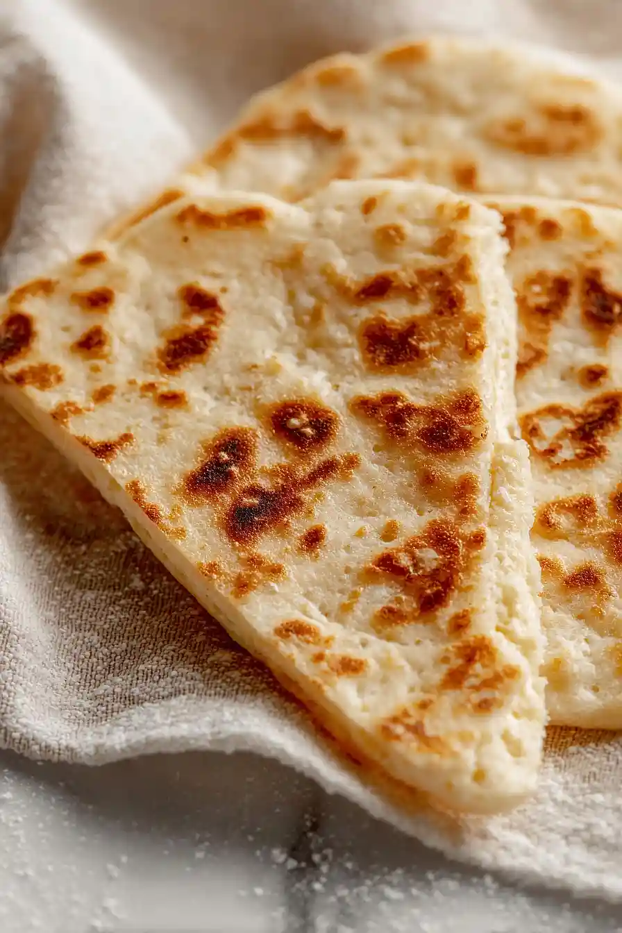 2 ingredient cottage cheese flatbread