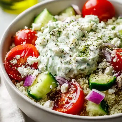 mediterranean quinoa bowl