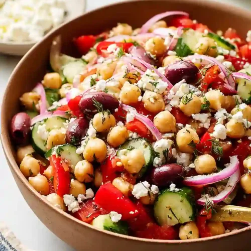 mediterranean garbanzo bean salad