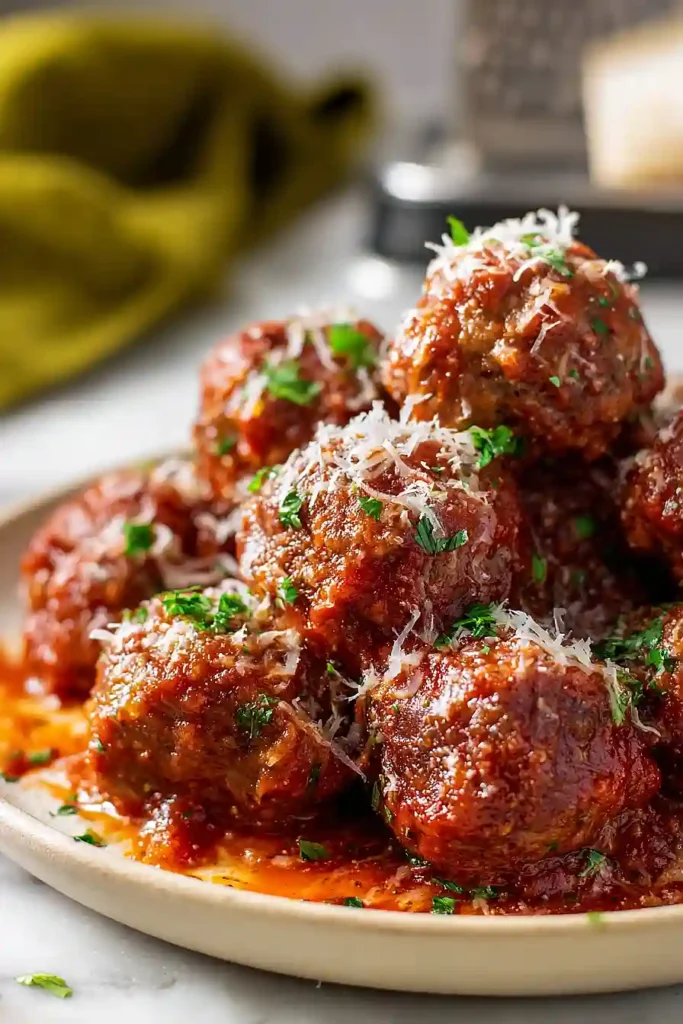 crockpot italian meatballs