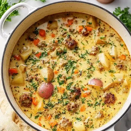 sausage potato soup