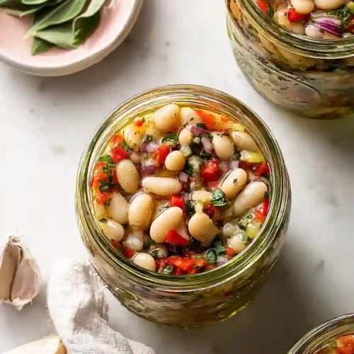 Italian Marinated White Beans
