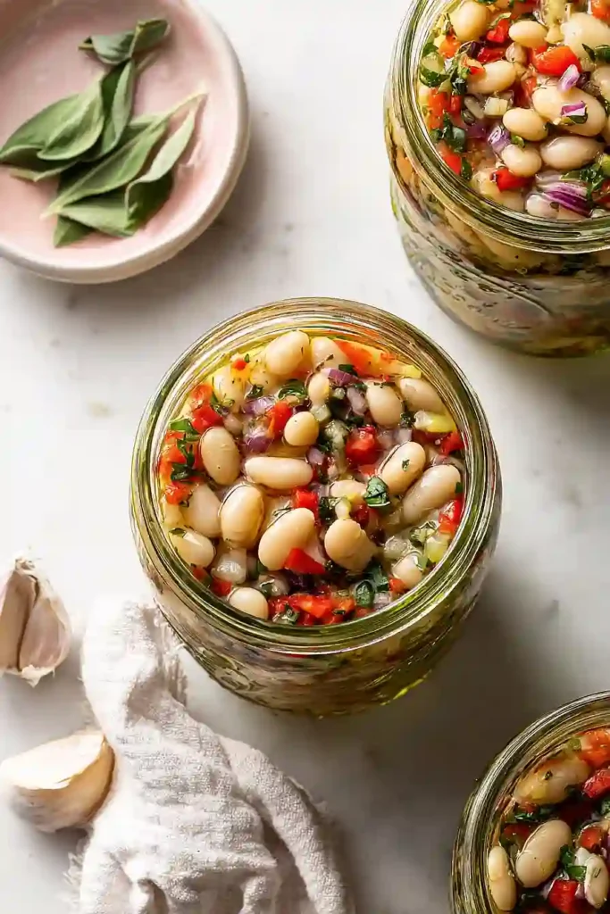 Italian Marinated White Beans
