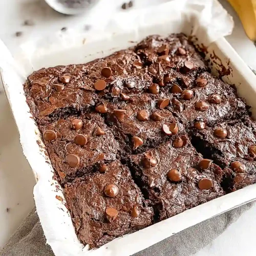 gluten free banana brownies