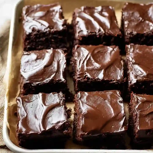vegan chickpea brownies