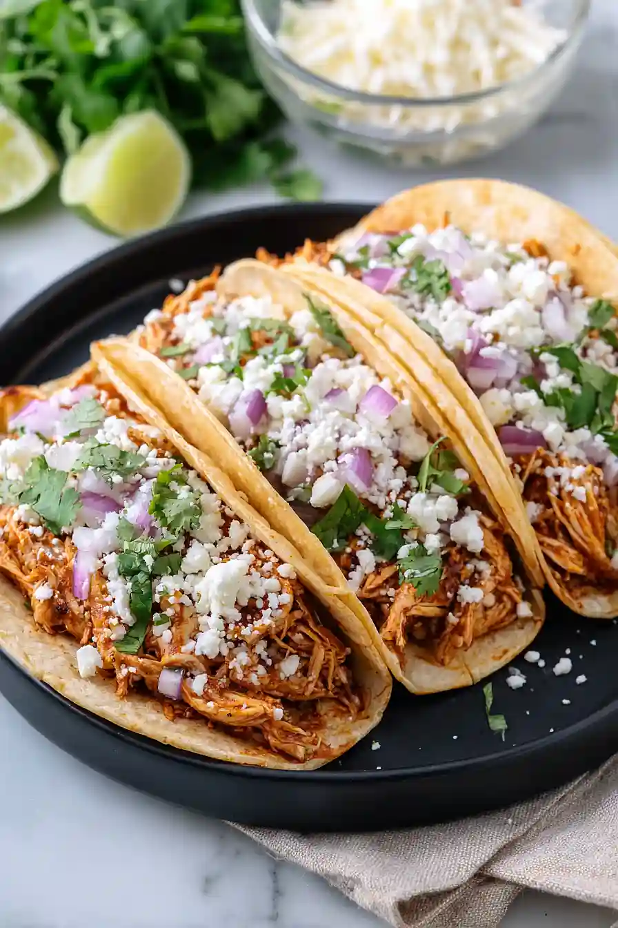 crockpot chicken tacos