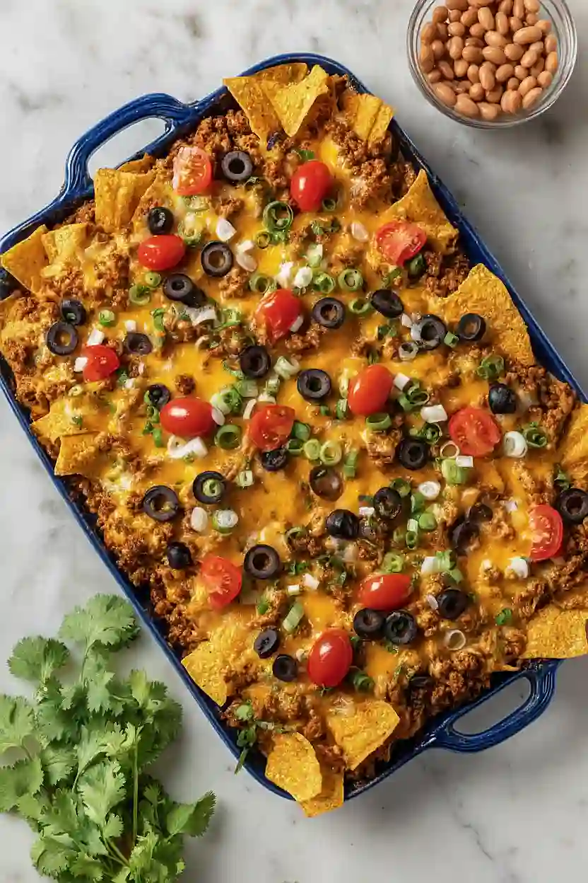 ground turkey taco casserole