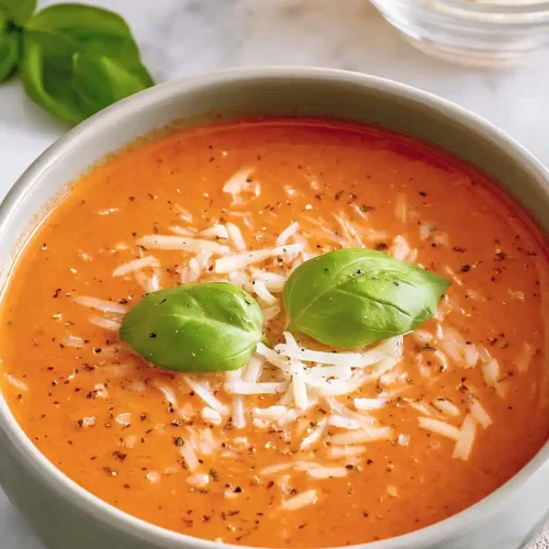 High Protein Cottage Cheese Tomato Soup