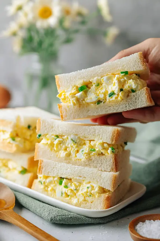 Japanese Egg Sandwich (Tamago Sando)