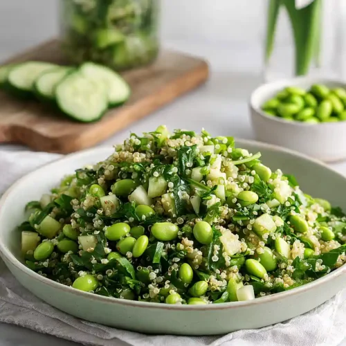High Protein Salad with Asian Dressing