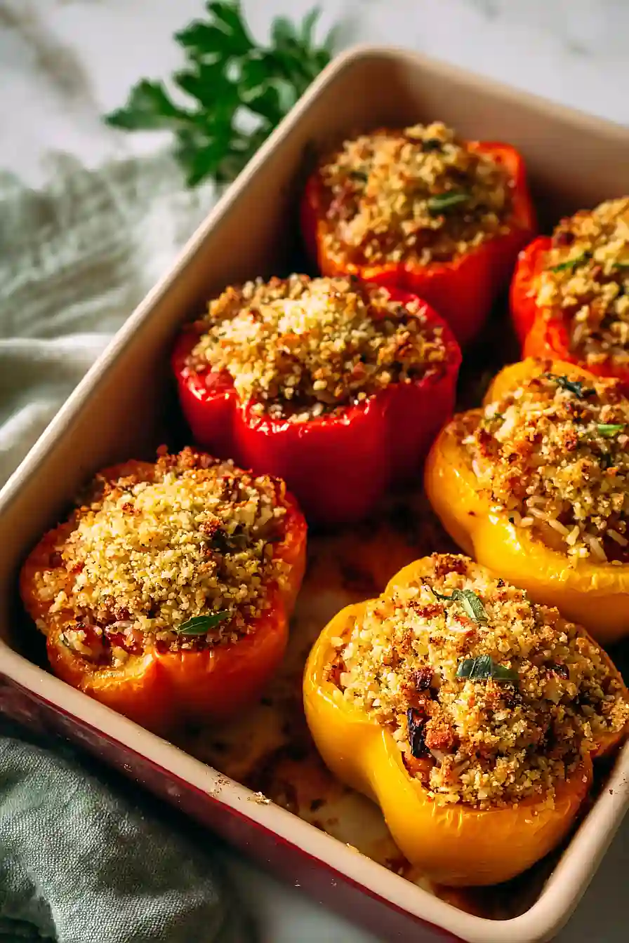 gluten free stuffed bell peppers