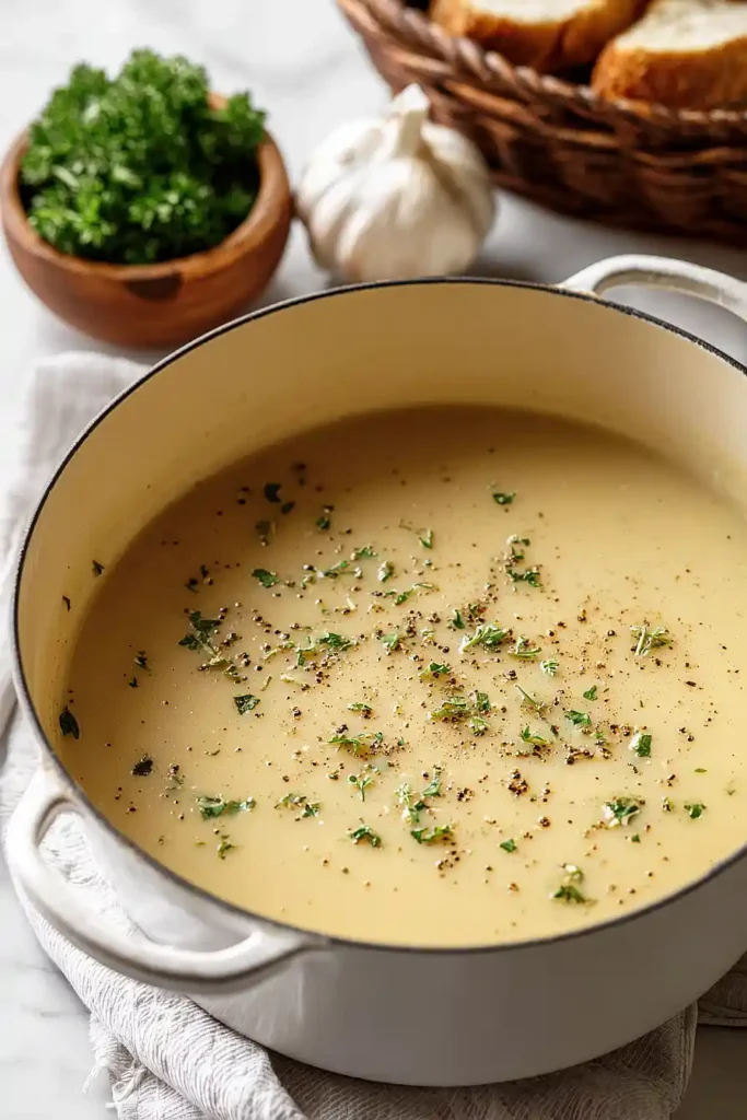 Potato Garlic Soup