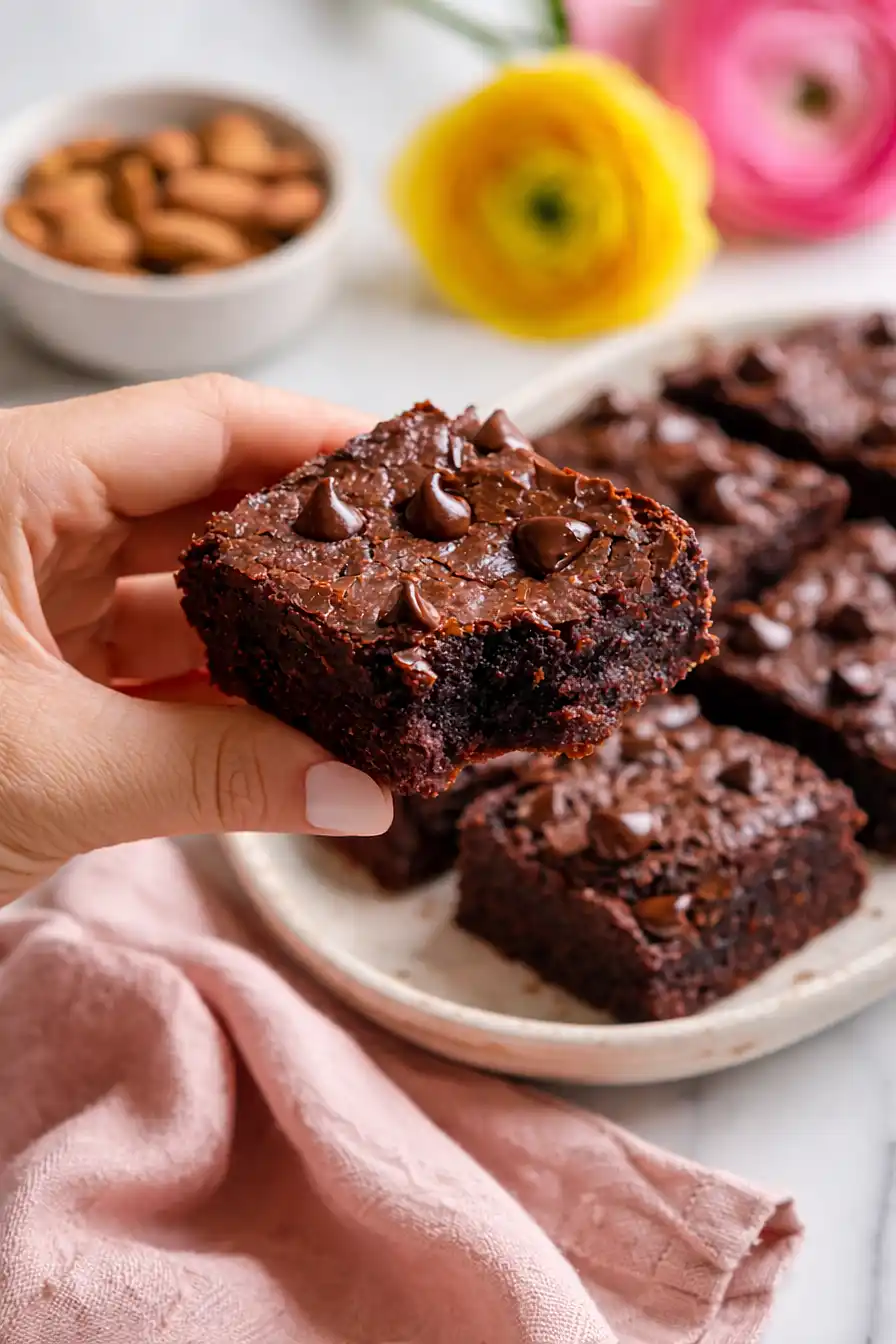 gluten free almond flour brownies