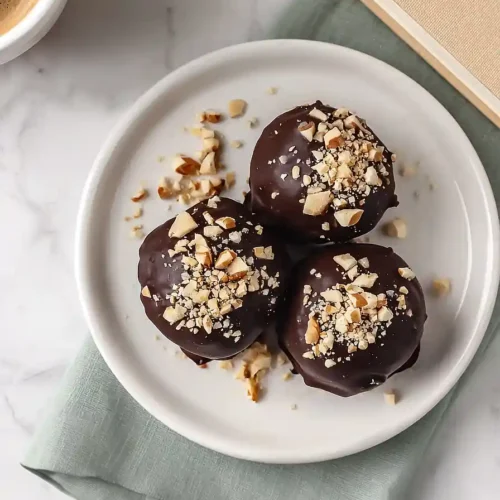 high protein double chocolate frozen yogurt bites