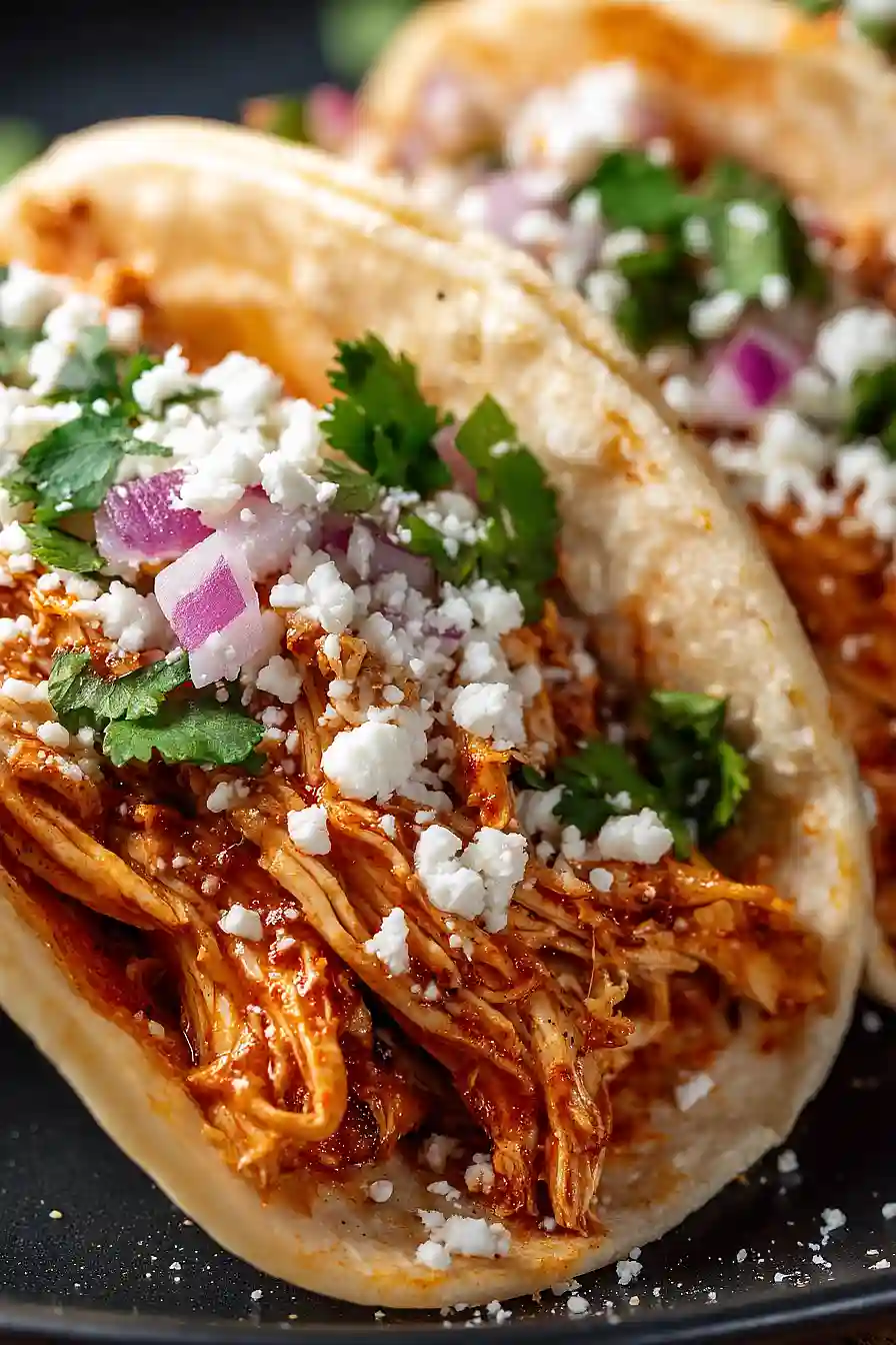 crockpot chicken tacos