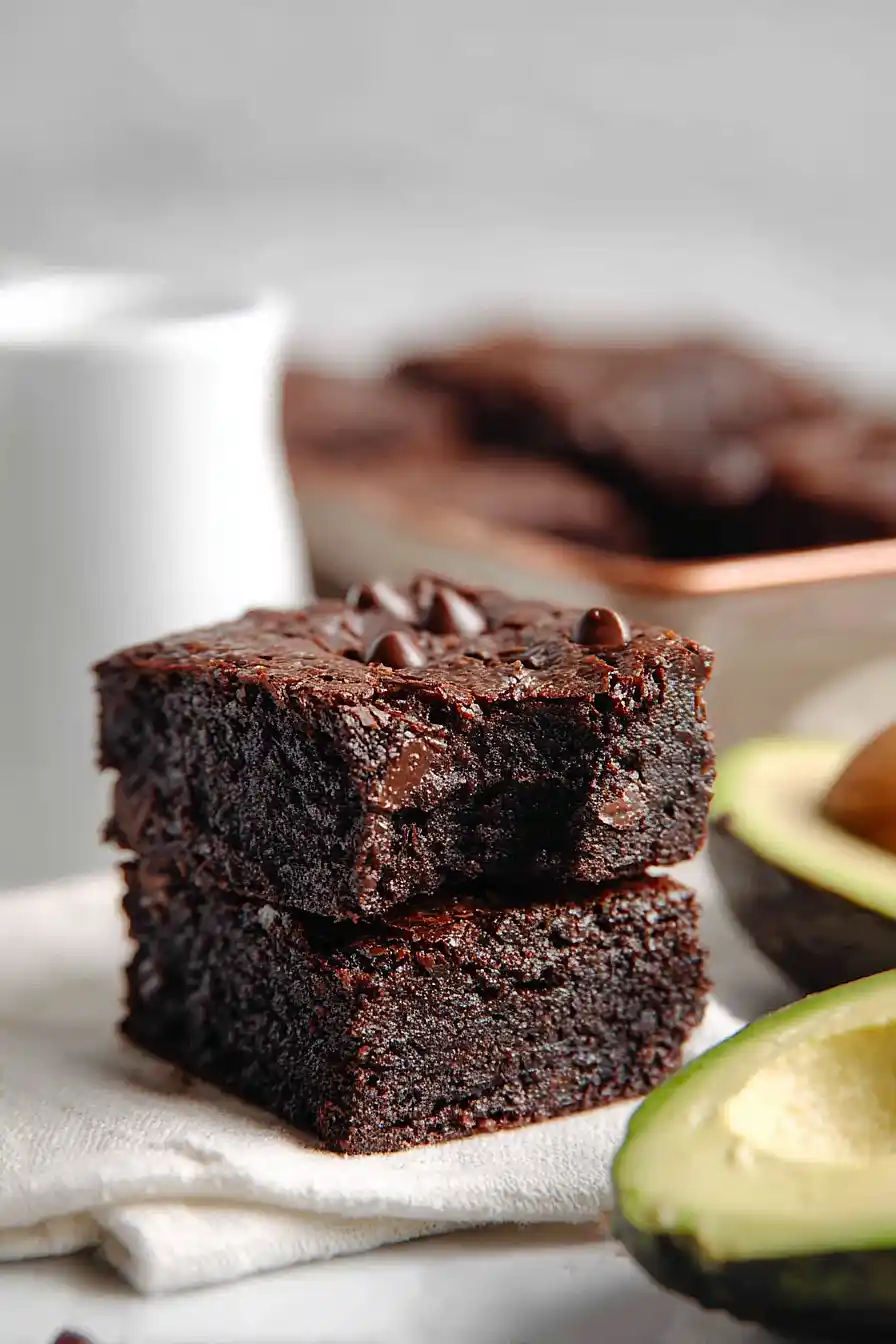 gluten free avocado brownies