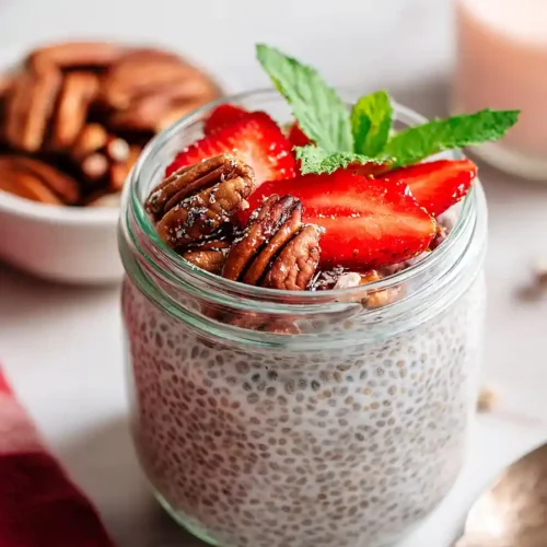 keto low carb chia seed pudding