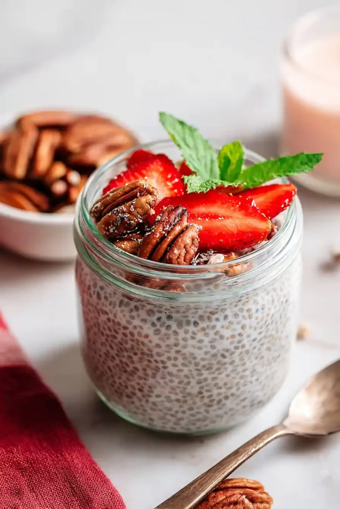 keto low carb chia seed pudding