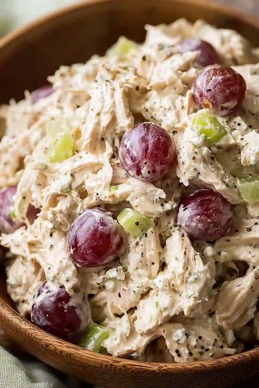 High Protein Chicken Salad with Cottage Cheese