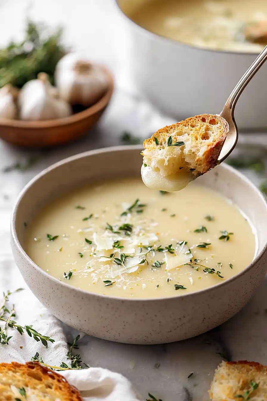Potato Garlic Soup