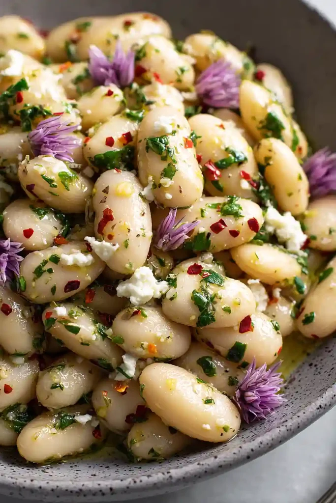 Lemon White Bean Salad