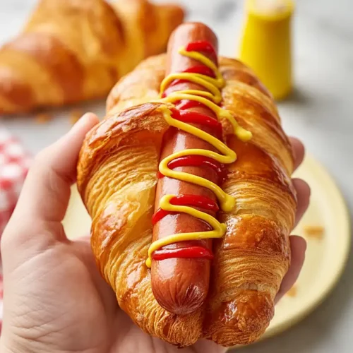 croissant hot dogs