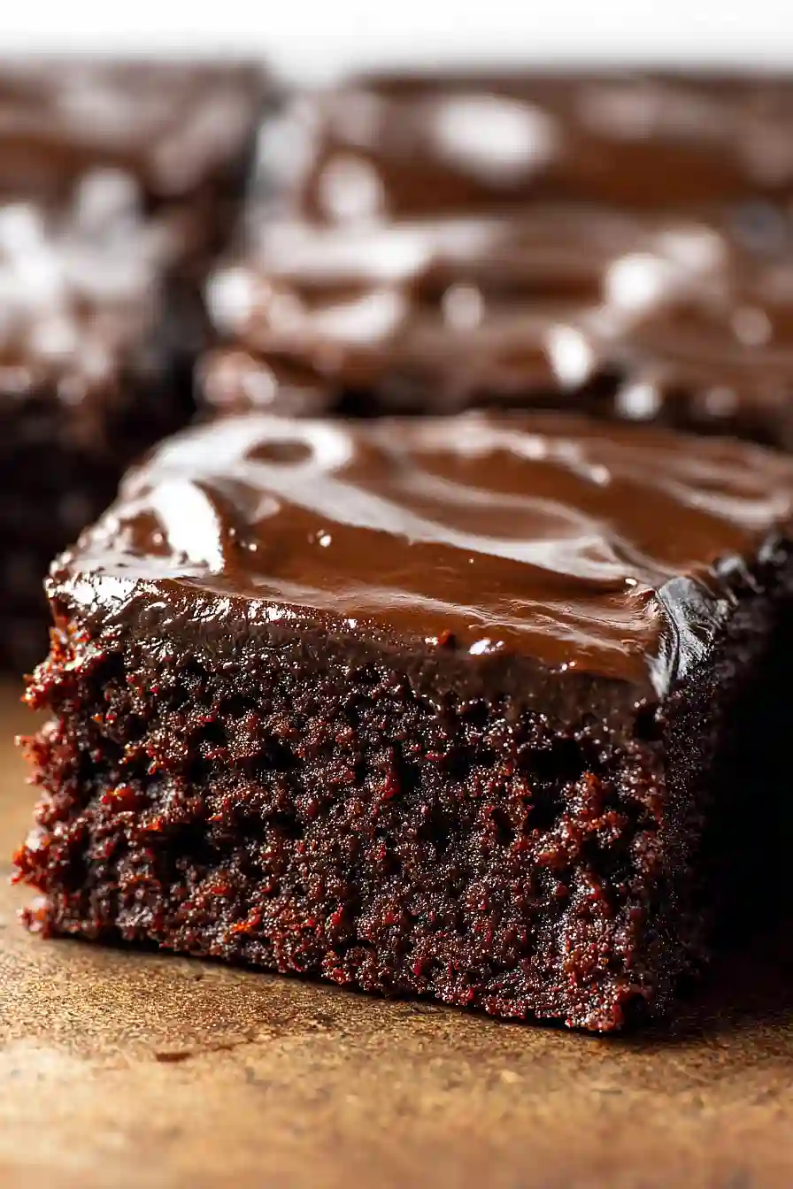 vegan chickpea brownies