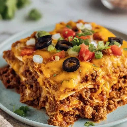 ground turkey taco casserole