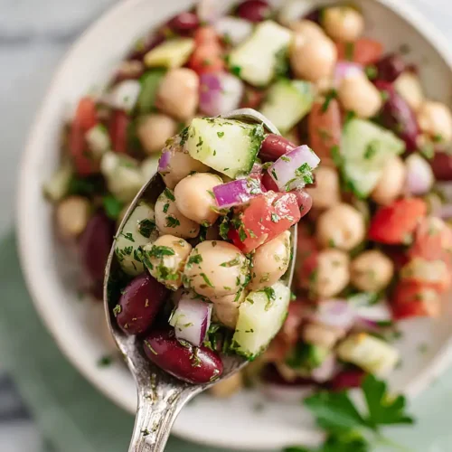 Mediterranean Bean Salad