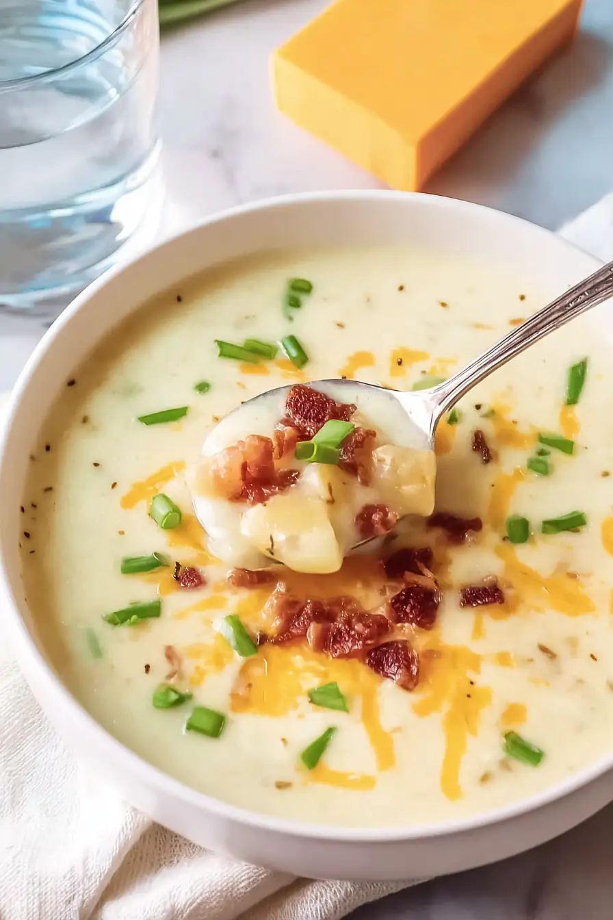 Crock Pot Loaded Potato Soup