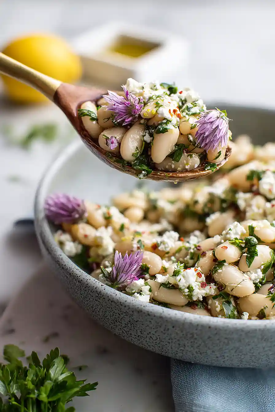 Lemon White Bean Salad