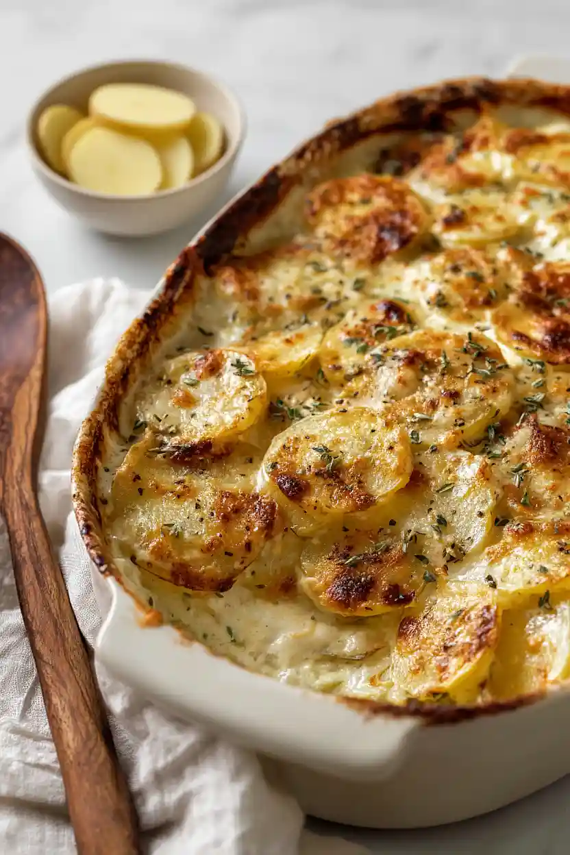 boursin cheese scalloped potatoes