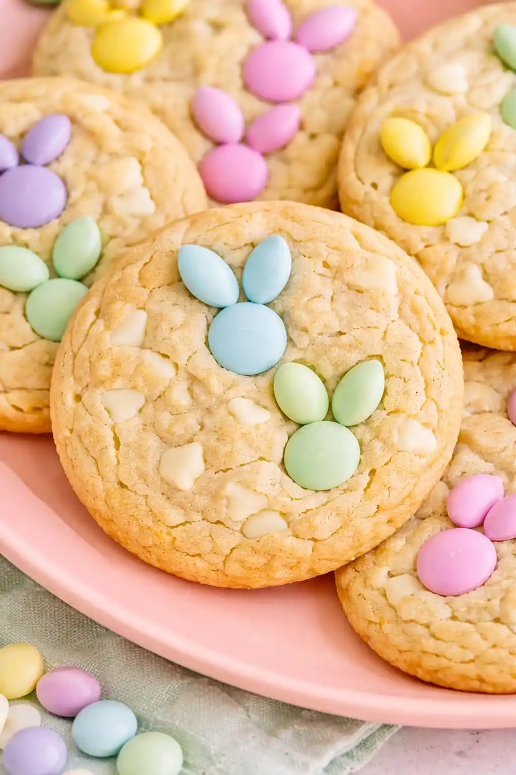 m&m bunny cookies