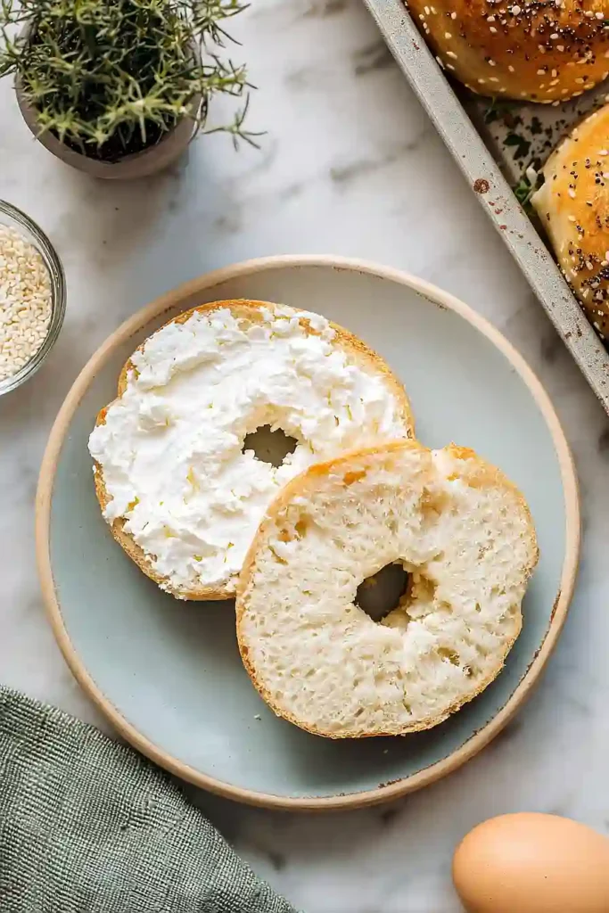 2 ingredient keto cottage cheese bagels