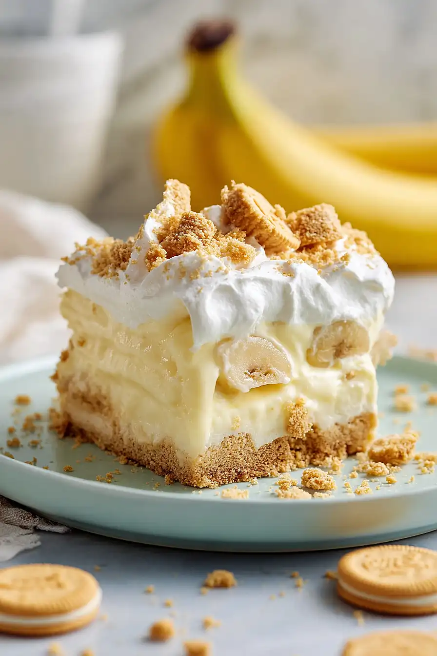 golden oreo banana pudding