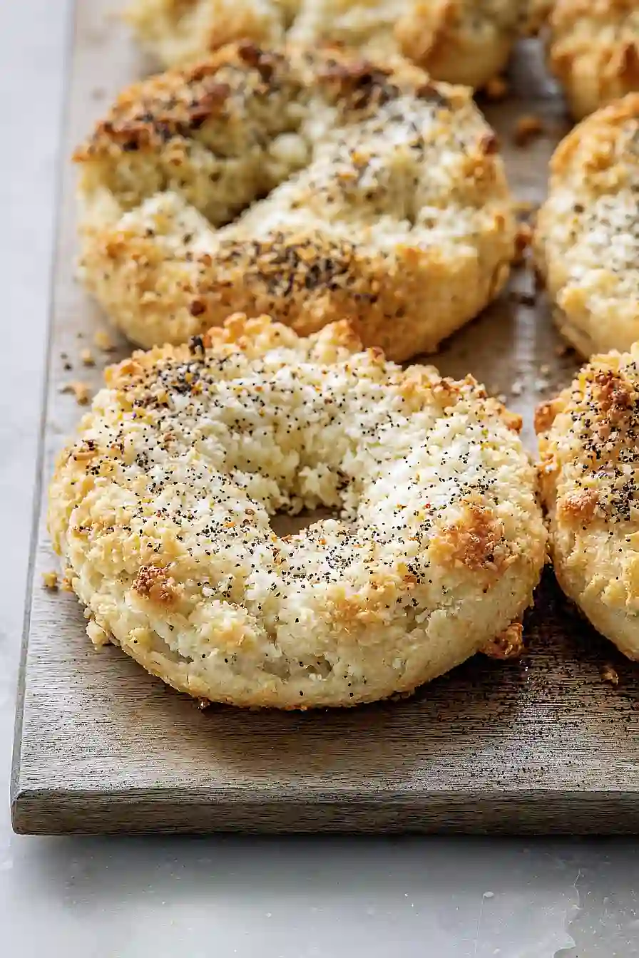 almond flour cottage cheese bagels