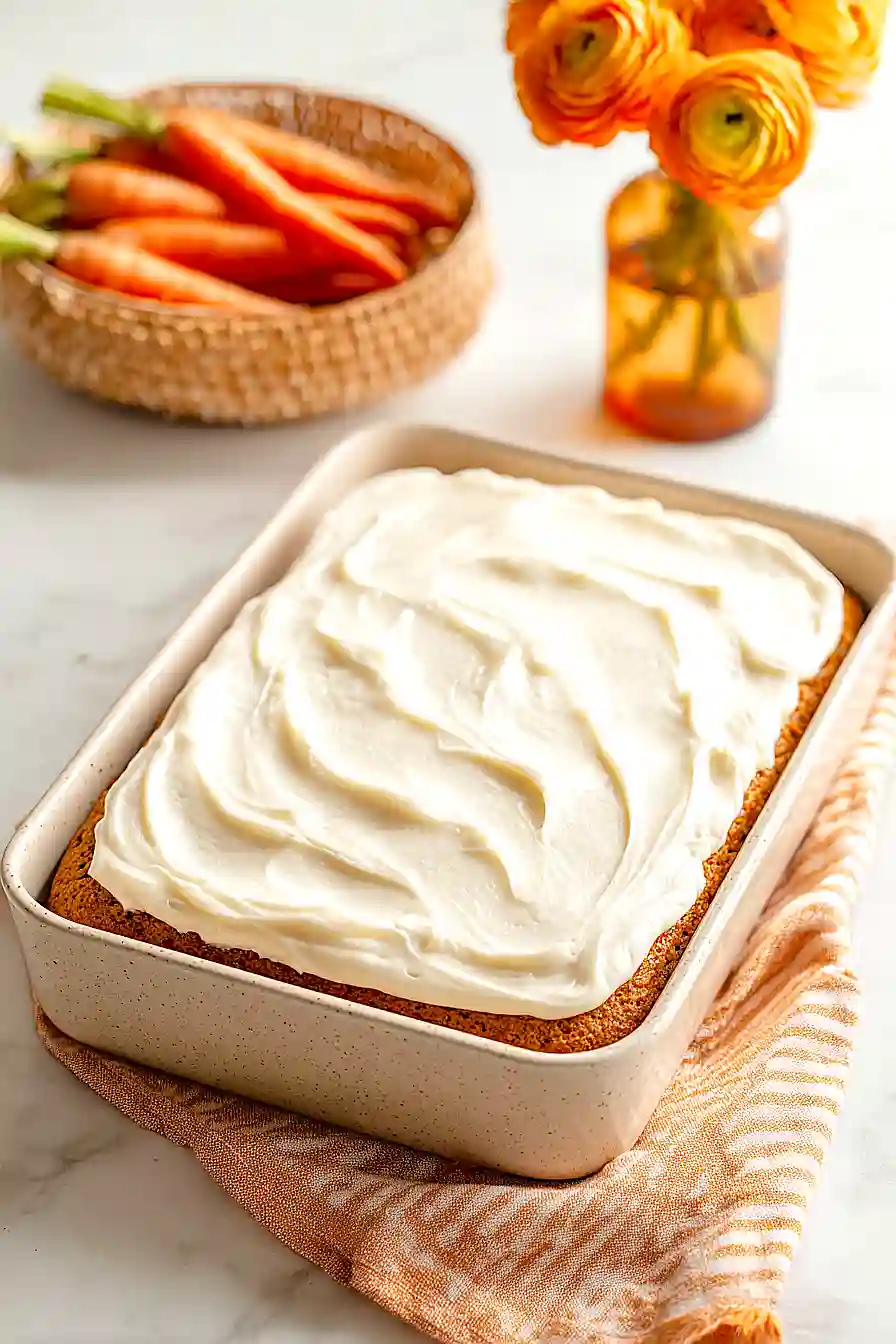 carrot cake using box cake mix